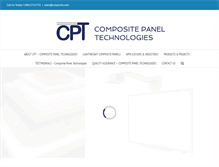 Tablet Screenshot of cptpanels.com